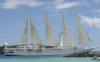 Bora Bora - Wind Song sails in - 64K