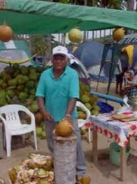 Chacala_coconut_vendor_1 Video