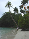 Huahine - Signe on the beach - 236K